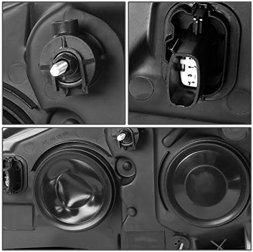 3D LED DRL Projektör Krom konut Açık Köşe Far Lambaları+Araç Kiti ile Uyumlu Ford Escape 13-16
