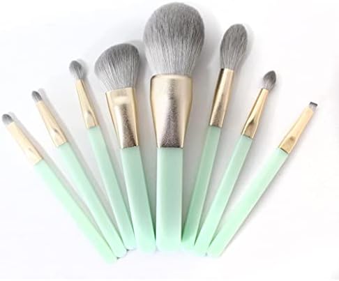 WPYYI 8 adet Profesyonel Makyaj Fırçalar Setleri Fırça Naylon Saç Ahşap Saplı Makyaj Fırça (Renk: Bir, Boyutu: 8 adet)