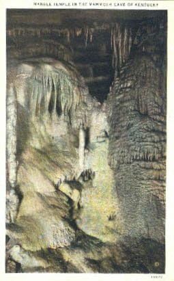 Mamut Mağarası, Kentucky Kartpostalı