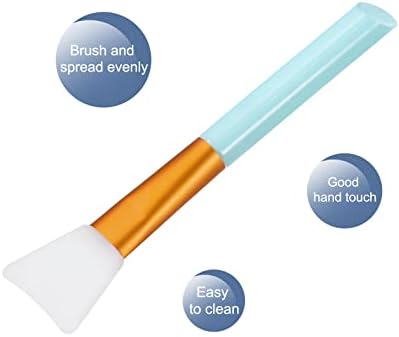 MECCANİXİTY Silikon Epoksi Fırçalar Mavi Aplikatör DIY Fırça Yapmak için Epoksi Tumbler, 4'lü paket