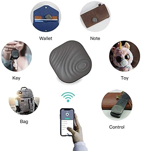 Nutale Anahtar Bulucu, 5-Pack bluetooth bulucu Öğe Bulucu için Anahtarlık ile Tuşları Pet Cüzdan veya Sırt Çantaları
