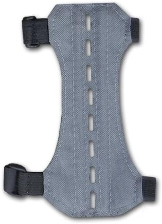 Carol Bacalı Hedef Okçuluk Kumaş kol muhafazası (18cm Uzunluğunda x 7cm Genişliğinde) FAG223GRAY.