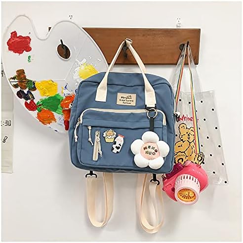 Güneşli Fanny OU Sevimli Sırt Çantaları. Japon Anime Kawaii Sırt Çantası Okul Fonksiyonel Seyahat Su Geçirmez Bookbag