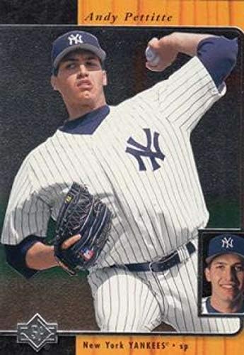 1996 SP 130 Andy Pettitte New York Yankees (Üst Güverte) MLB Beyzbol Kartı NM-MT