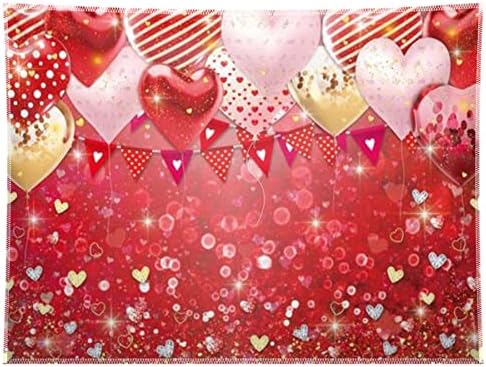 120x96 inç sevgililer Günü Kırmızı Aşk Kalp Zemin Balonlar Fotoğraf anneler Günü Dekorasyon Doğum Günü Gelin Duş Parti