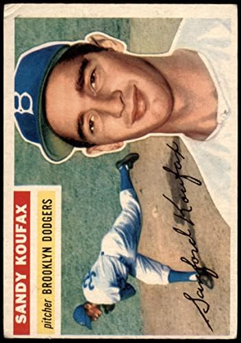 1956 Topps 79 Sandy Koufax Brooklyn Dodgers (Beyzbol Kartı) VG Dodgers