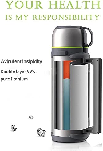 BAYAN Z titanyum 1.8 L yalıtımlı su ısıtıcısı açık seyahat araba yalıtımlı su ısıtıcısı büyük kapasiteli yalıtımlı