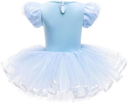 HIHCBF Prenses Kız Mayoları Bale Dans Etekli Tutuş Kısa Kollu Giyim Cadılar Bayramı Noel fantezi parti elbisesi