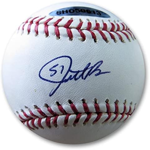 Jonathan Broxton İmzalı MLB Beyzbol Los Angeles Dodgers JSA AC71296 - İmzalı Beyzbol Topları İmzaladı