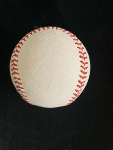 Bert Campaneris Oakland A'nın Hologram İmzalı Beyzbol Toplarıyla İmzalı Resmi AL Bobby Brown Beyzbolu