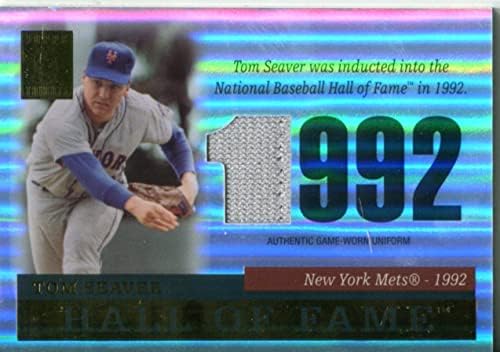 Tom Seaver 2004 Topps Tribute Hall of Fame Oyunu Yıpranmış Forma Kartı-MLB Oyunu Kullanılmış Formalar