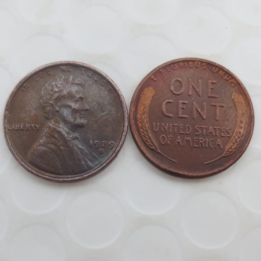 1929 ABD Lincoln Cent Dış Kopya hatıra parası