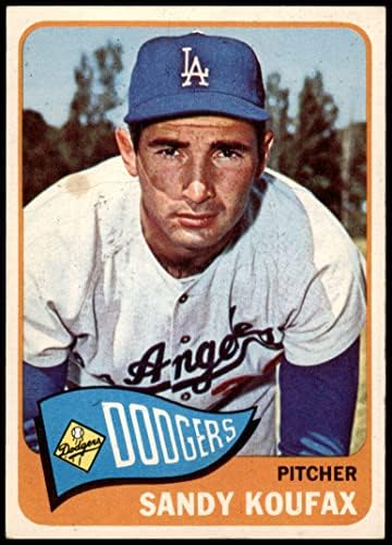 1965 Topps 300 Sandy Koufax Los Angeles Dodgers (Beyzbol Kartı) VG / ESKİ + Dodgers