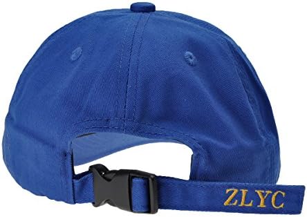 ZLYC İşlemeli Pamuklu Beyzbol Şapkası Ayarlanabilir Snapback Baba Şapkası