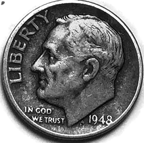 1948 P Roosevelt Gümüş Kuruş Satıcısı Son Derece İyi