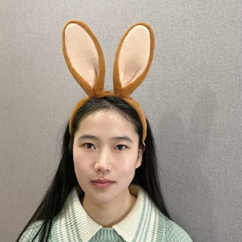 CHEU paskalya tavşanı kafa bandı ile tavşan kulaklar kostüm