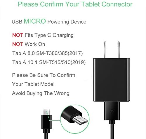 USB Mikro Kablo Hızlı Şarj Uyumlu Samsung Galaxy Tab E 7.0 Lite 8.0 9.6 SM-T113 SM-T560 SM-T561 SM-T375 Güç Adaptörü