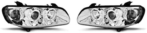 Farlar VR - 1439 Ön ışıklar Araba lambaları Araba ışıkları Far Farları Sürücü ve Yolcu Tarafı Seti Far Takımı Melek