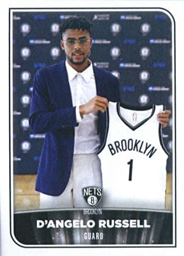 2017-18 Panini NBA Çıkartmaları 41 D'ANGELO Russell Brooklyn Nets Basketbol Etiketi