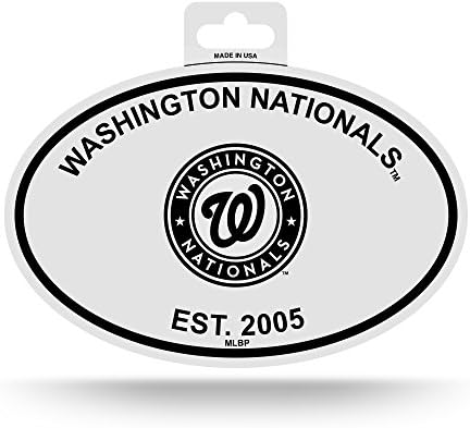 Rıco OVB5701-Nationals Siyah Beyaz Oval Etiket