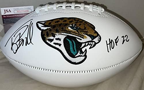 Tony Boselli, Jacksonville Jaguars Logolu Futbolu HOF Insc JSA ile imzaladı - İmzalı Futbol Topları