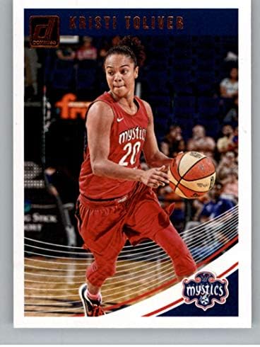 2019 Donruss WNBA Basketbol 38 Kristi Toliver Washington Mystics Resmi WNBA Ticaret Kartı Panini Amerika
