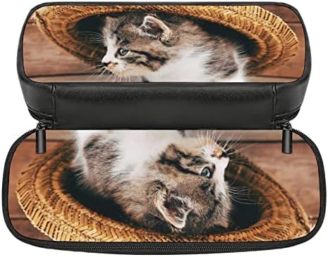 Kedi Şapka ile 3 ADET Laptop Sırt Çantası Seti Sevimli Gençler Bookbag Öğle Yemeği Çantası Kalem Kutusu