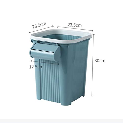 NEOCHY Kapalı Çöp Kutuları Ev Polipropilen Malzeme çöp tenekesi, Oturma Odası Mutfak Banyo Ofis Kapaksız Kağıt saklama