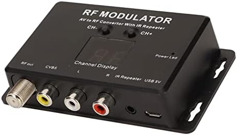 Av'den RF TV Modülatörüne, DVD için DVR için IR Genişleticili PAL NTSC RF Modülatör PCB Devre Tasarımı