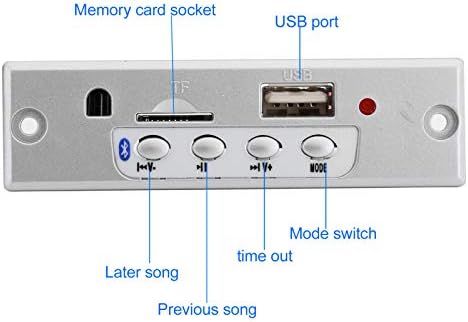 eboxer-1 DIY Bluetooth Hoparlör Kutusu Kiti, 2x3 W USB Mini Elektronik Stereo Hoparlör Seti, Şeffaf Kılıf, hoparlörler