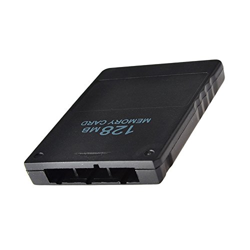 Techınthebox 2'li Paket Playstation 2 PS2 Hafıza Kartı 128MB-Siyah