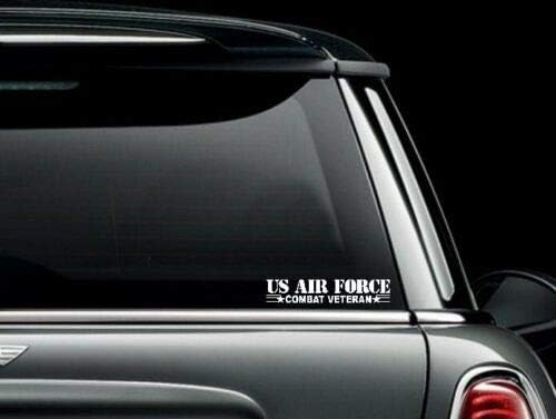 Savaş Veteran ABD Hava Kuvvetleri Sticker Araba Vinil Çıkartması için araba Pencere Kamyon Pencere Araba tampon çıkartması