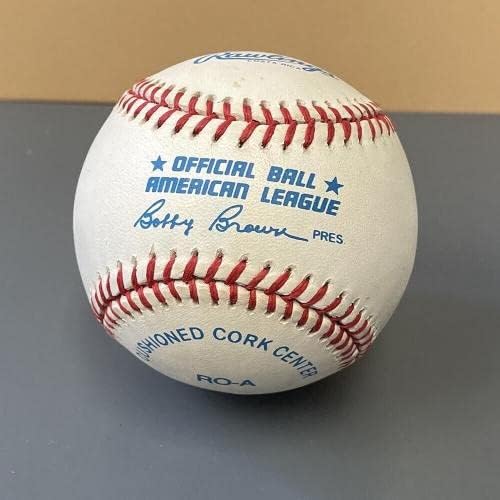 Walt Weiss, OAL B Brown Beyzbol Otomobilini B & E Hologram İmzalı Beyzbol Toplarıyla İmzaladı