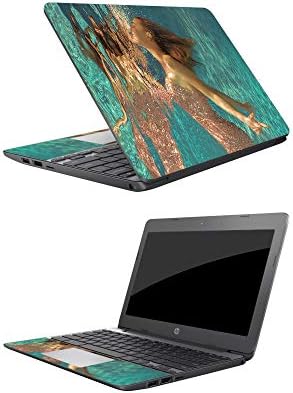 HP Chromebook 11.6 (2018) ile Uyumlu MightySkins Cilt - Işıltı / Koruyucu, Dayanıklı ve Benzersiz Vinil Çıkartma sarma