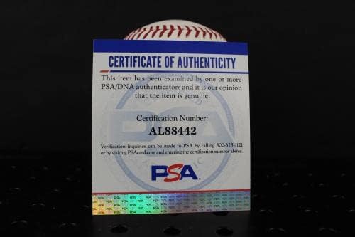 Andy Pafko İmzalı (57 Şampiyon) Beyzbol İmzası Otomatik PSA / DNA AL88442 - İmzalı Beyzbol Topları