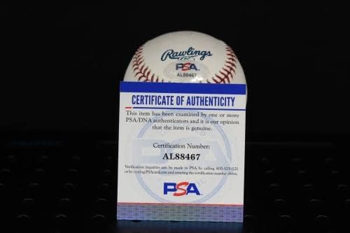 Bobby Abreu İmzalı Beyzbol İmzası Otomatik PSA / DNA AL884667 - İmzalı Beyzbol Topları