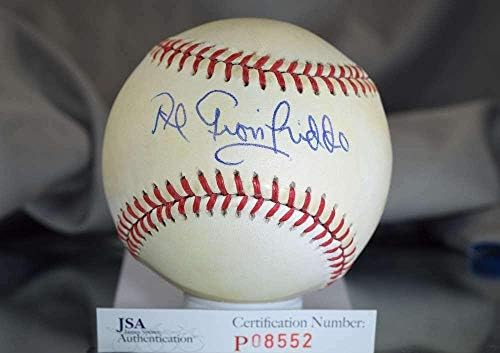 Al Gionfriddo Psa / dna İmzalı Ulusal Beyzbol Ligi İmzası Otantik İmzalı Beyzbol Topları