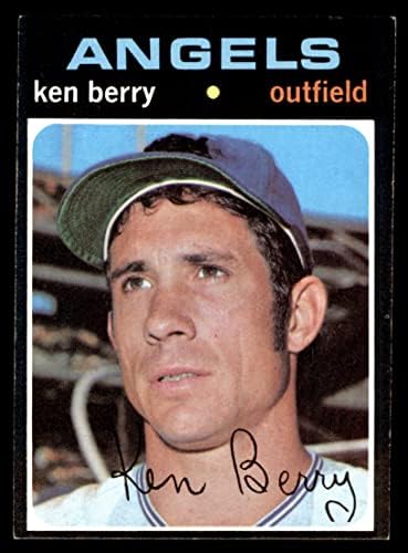 1971 Topps 466 Ken Berry Los Angeles Melekleri (Beyzbol Kartı) ESKİ / MT Melekleri