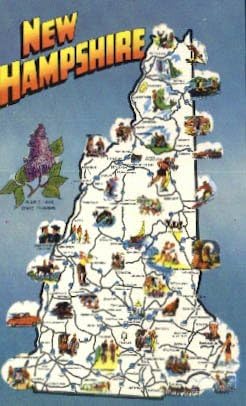 Selamlar, New Hampshire Kartpostalları