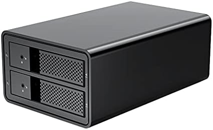 BBSJ 2 Bay 3.5 USB3.0 SATA RAID HDD Yerleştirme İstasyonu Alüminyum HDD muhafaza 36W Güç Adaptörü HDD Durumda