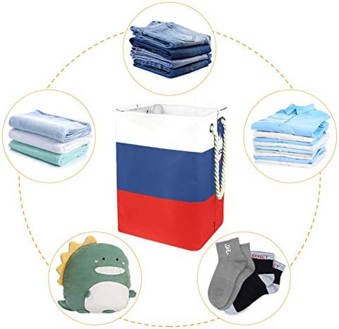 Unicey Bayrağı Slovenya Katlanabilir çamaşır sepeti Kolları ile çamaşır sepeti Büyük Depolama Sepeti Kreş Sepeti