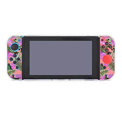 NONOCK Koruyucu Kılıf Kapak Nintendo Anahtarları, Flamingo Anahtarları Oyun Konsolu Anti-Scratch Damla Geçirmez PC