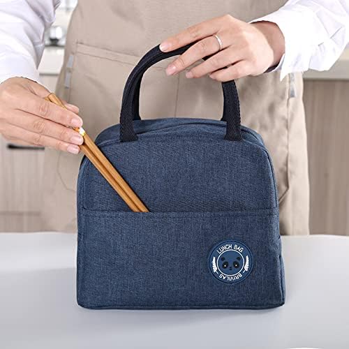 Yalıtımlı Piknik Açık Öğle Yemeği Çantası Öğle Yemeği Çantası-Öğle yemeği kutusu taşımak için yalıtımlı Soğutucu çanta,