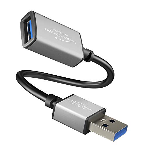 KabelDirekt-USB A 3.0 Uzatma Kablosu-6 inç x2- (USB A'yı USB A Soketine Bağlayın, Tüm USB A Bağlantı Noktalarına Uygun,