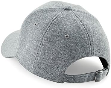 Beechfield ® Unisex Jersey Atletik Beyzbol Şapkası (Tek Beden) (Funda Grisi)