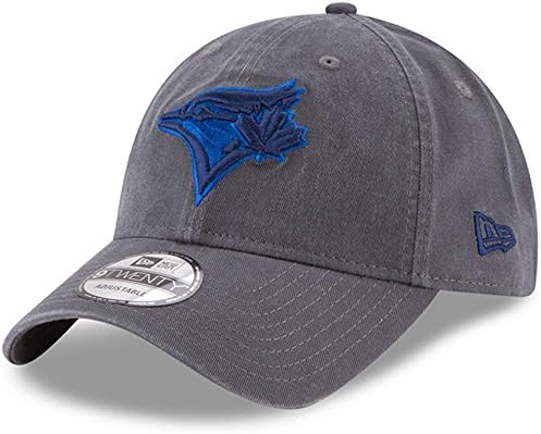 Yeni Dönem Toronto Blue Jays Grafit Birincil Logo 9 Yirmi Ayarlanabilir Şapka