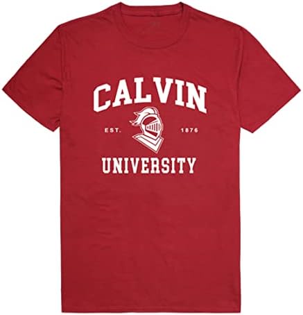W Cumhuriyeti Calvin Üniversitesi Şövalyeleri Mühür Koleji Tee T-Shirt