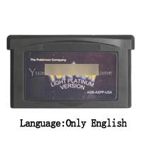 ROMGame 32 Bit el konsolu video oyunu kartuşu konsolu kart mermer ingilizce dil abd versiyonu ışık platin