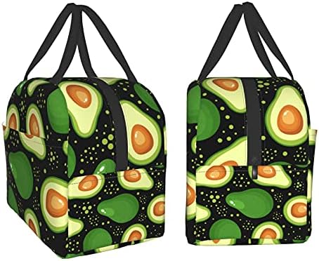Avokado Meyve yemek kabı Seyahat Çantası Piknik Çantaları Yalıtımlı Dayanıklı alışveriş çantası Okula Dönüş Yeniden