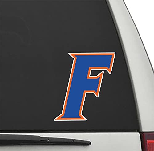 Florida Gators BLOK F Logo 4 Vinil Çıkartması Araba Kamyon Pencere UF Beyzbol Sticker